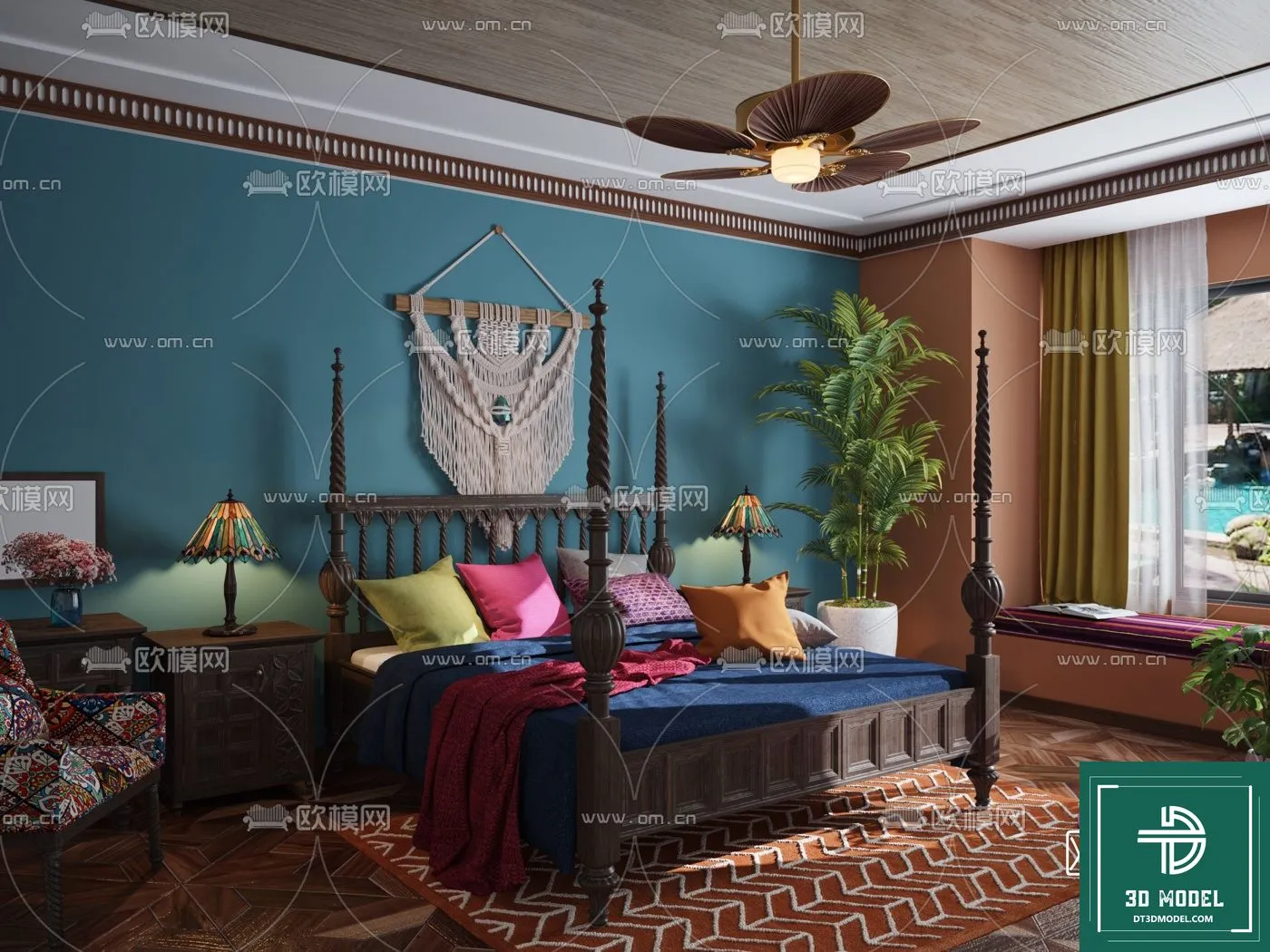 INDOCHINE STYLE – 3D MODELS – 191