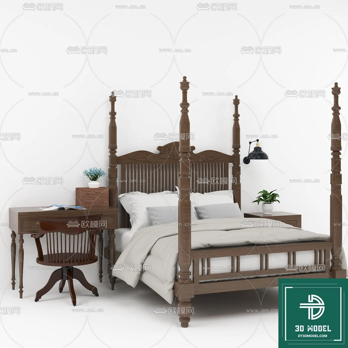 INDOCHINE STYLE – 3D MODELS – 202