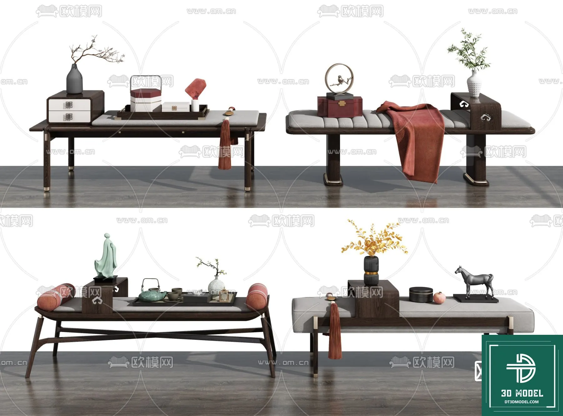 INDOCHINE STYLE – 3D MODELS – 402