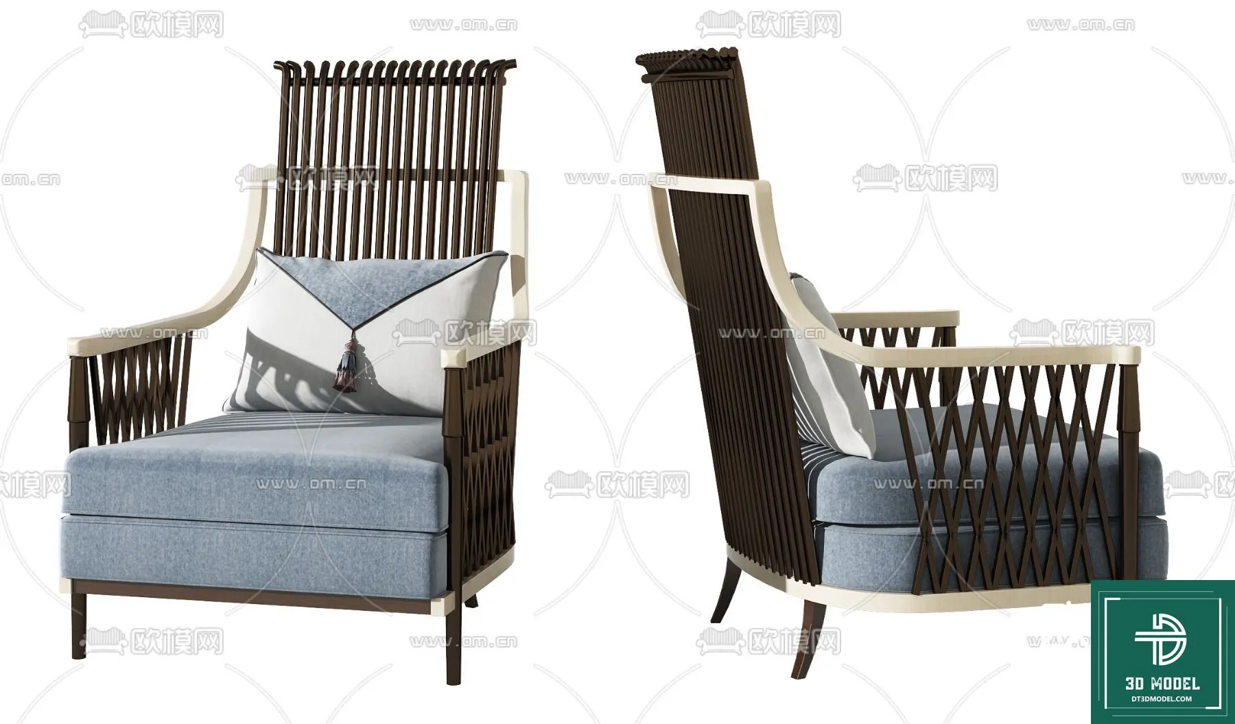 INDOCHINE STYLE – 3D MODELS – 406