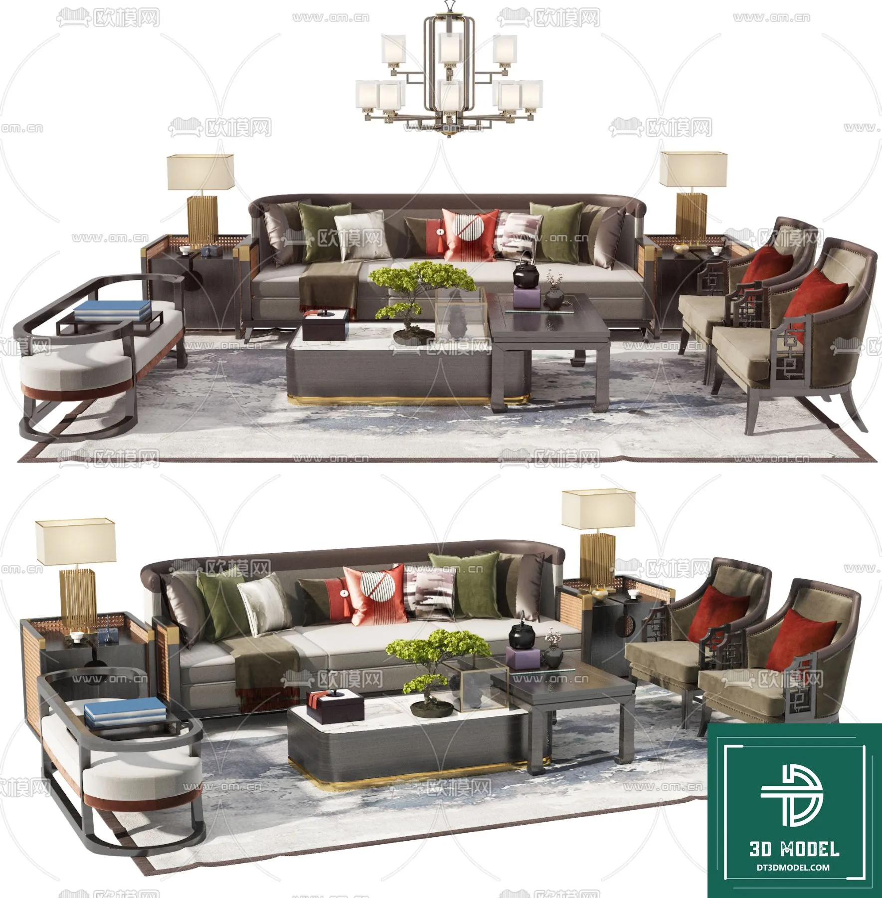 INDOCHINE STYLE – 3D MODELS – 532