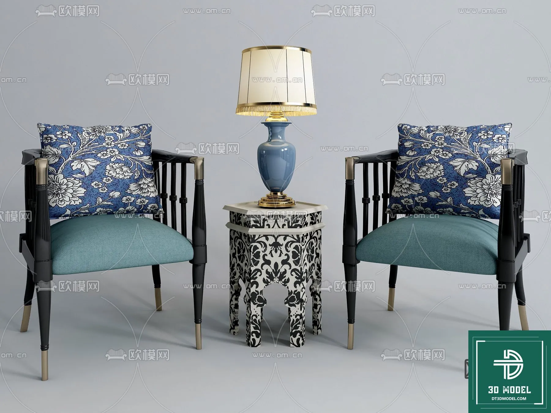 INDOCHINE STYLE – 3D MODELS – 589