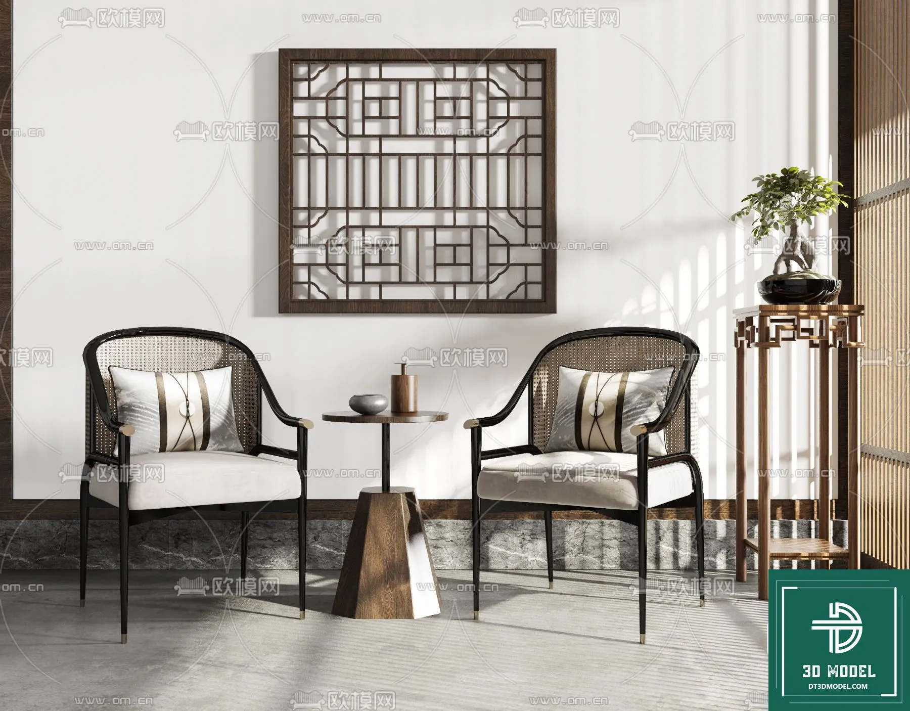 INDOCHINE STYLE – 3D MODELS – 591