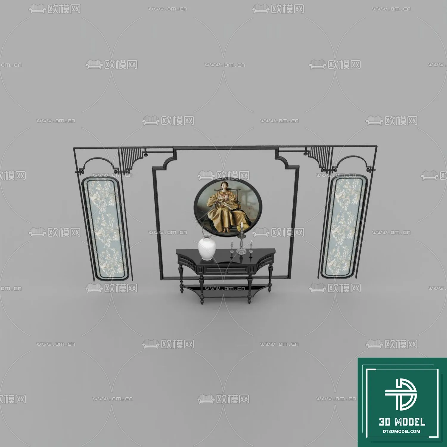 INDOCHINE STYLE – 3D MODELS – 638