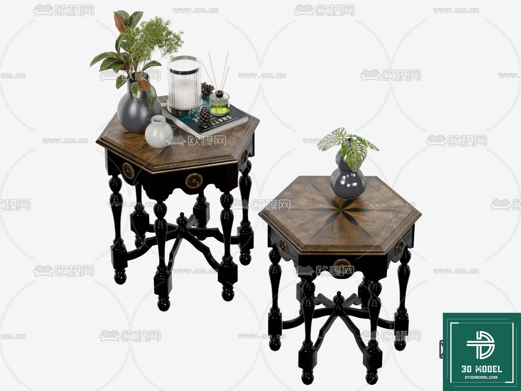 INDOCHINE STYLE – 3D MODELS – 683