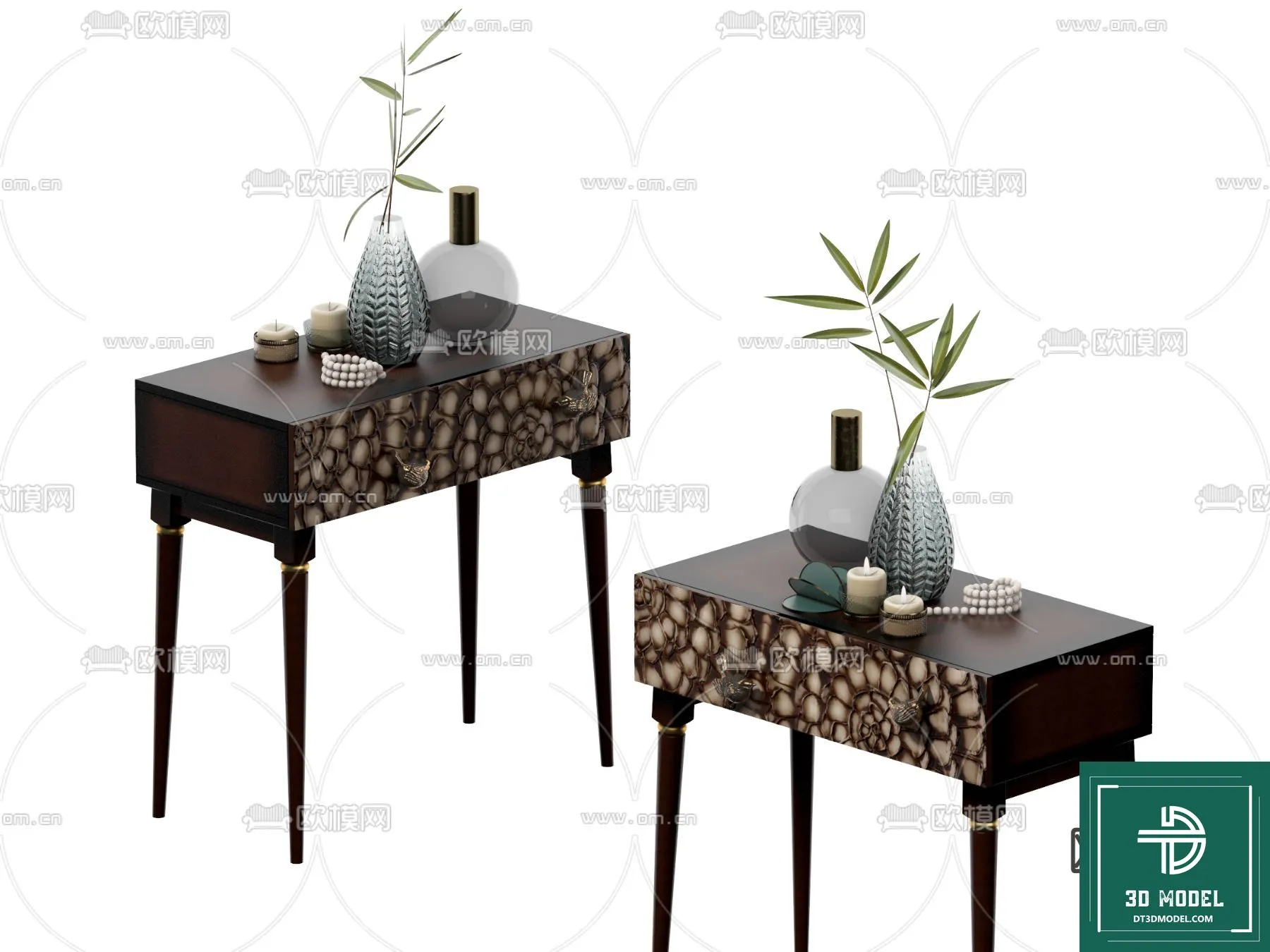 INDOCHINE STYLE – 3D MODELS – 687