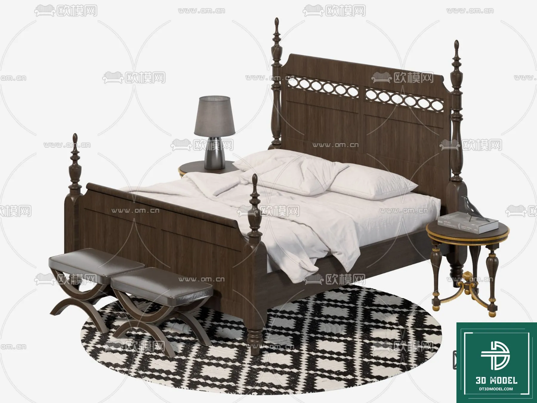 INDOCHINE STYLE – 3D MODELS – 743