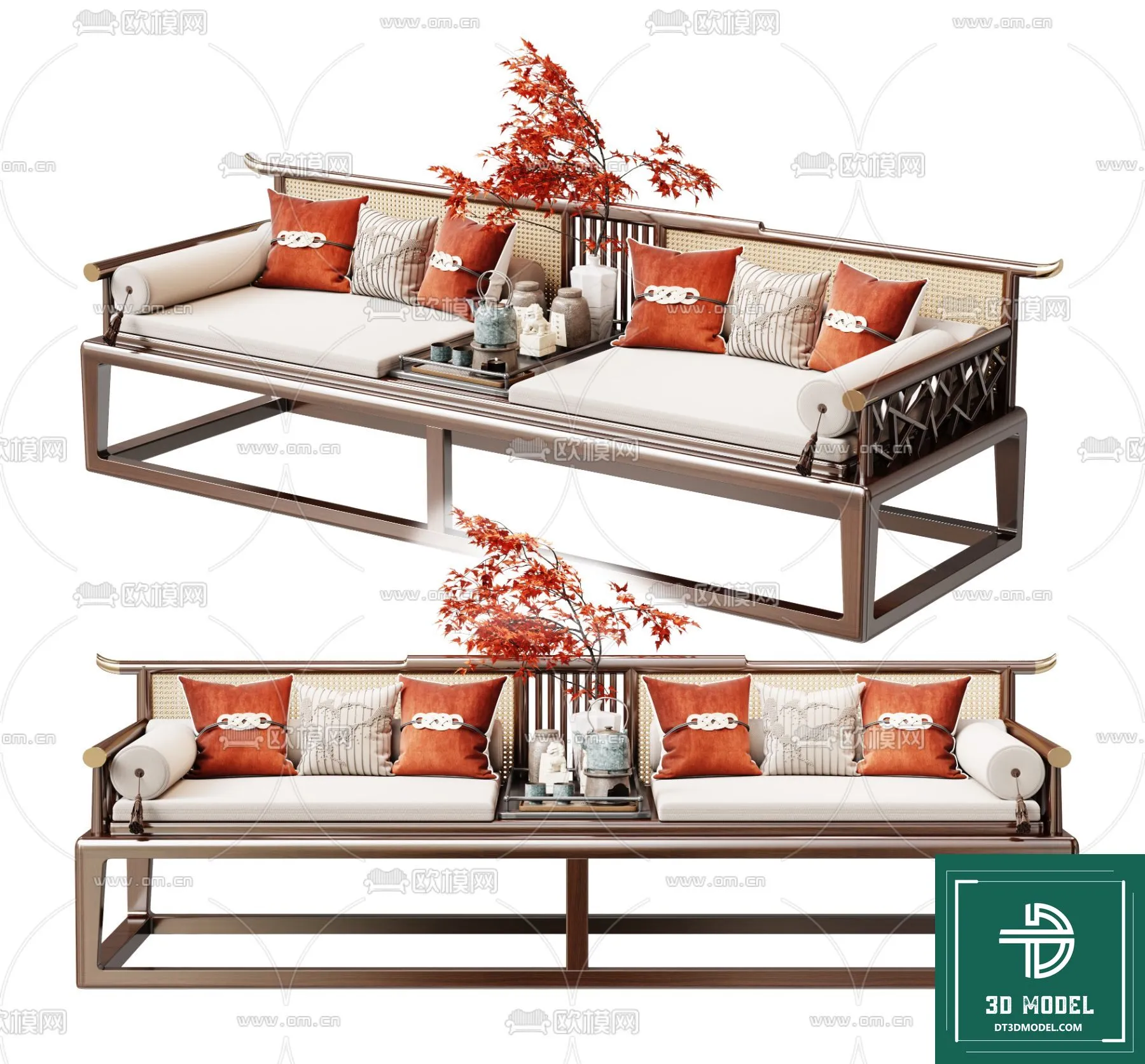INDOCHINE STYLE – 3D MODELS – 835