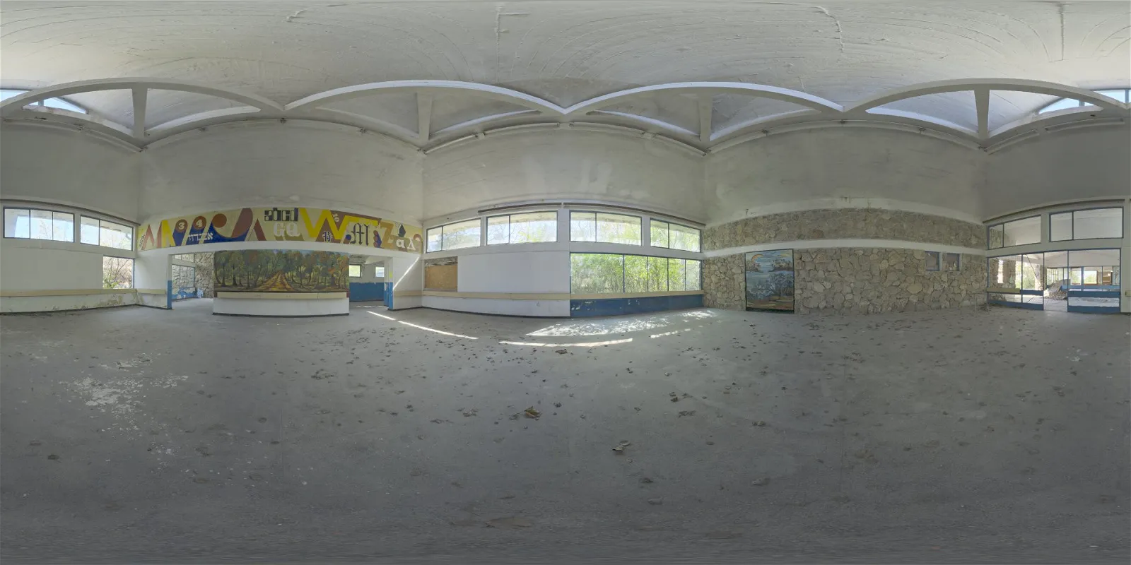 HDRI – Abandoned Hall 01 – urban