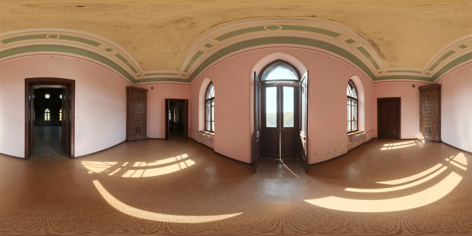 HDRI – Large Corridor – urban