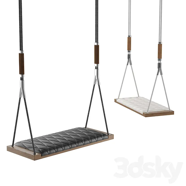 Indoor luxury swing by Marie Najdovski hanging chair 3DS Max Model