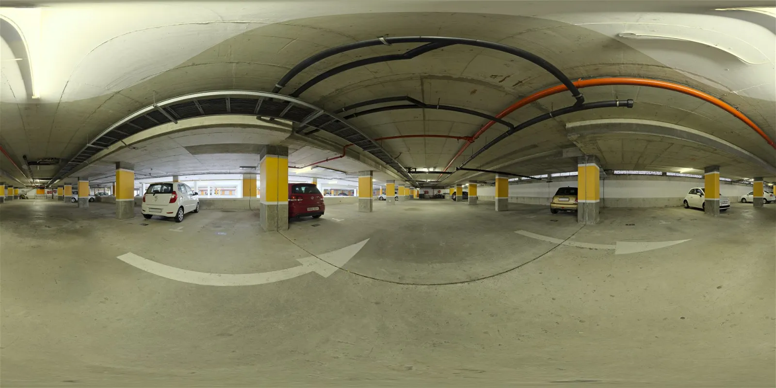 HDRI – Parking Garage – urban