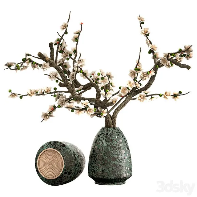 Indoor Plant Set 28 3dsMax Model