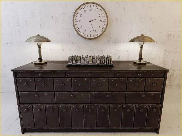 Industrial Card Catalog 3dsMax Model