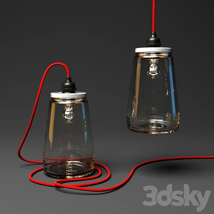 Industrial Kesbeke lamp 3DS Max