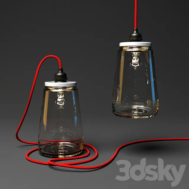 Industrial Kesbeke lamp 3DSMax File