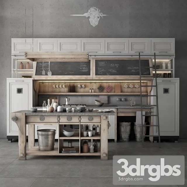Industrial Kitchen Cabinet 3dsmax Download