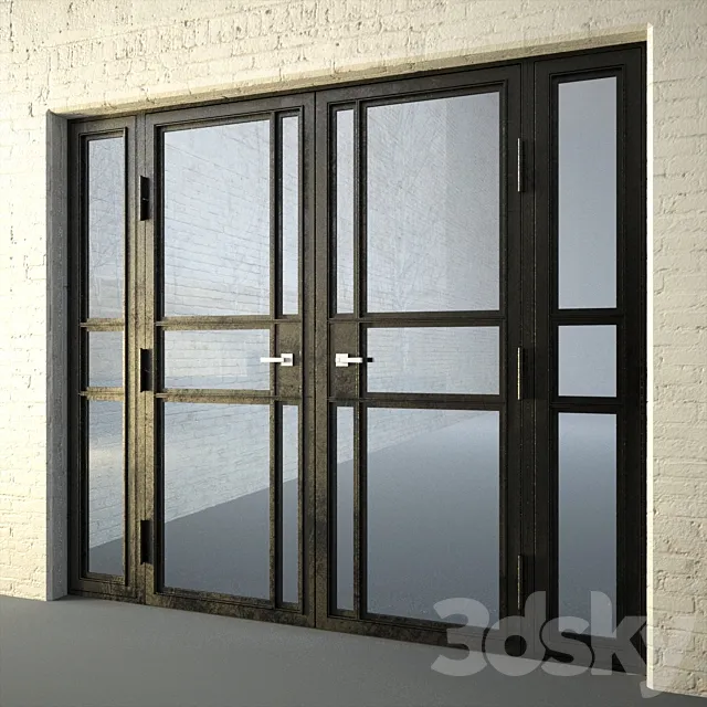 Industrial Loft Door mod 02 3DSMax File