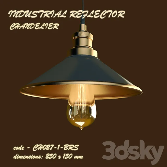 INDUSTRIAL REFLECTOR 3ds Max