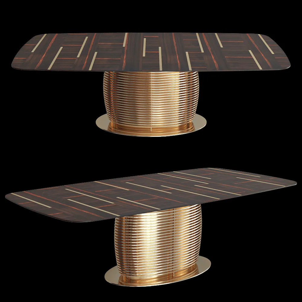 Inedito – Asnaghi – Dining table Aragorn 3ds Max