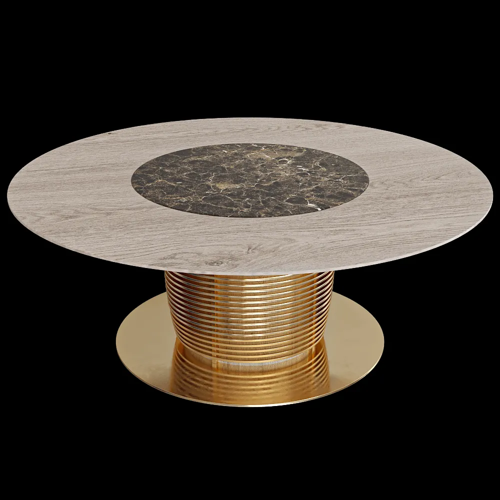 Inedito – Asnaghi – Dining table Aragorn round 3ds Max