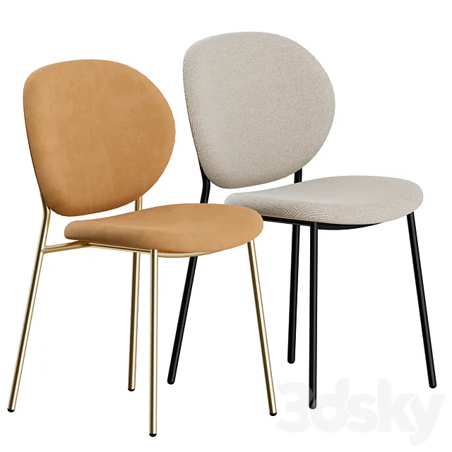 Ines Chairs by Calligaris 3ds Max