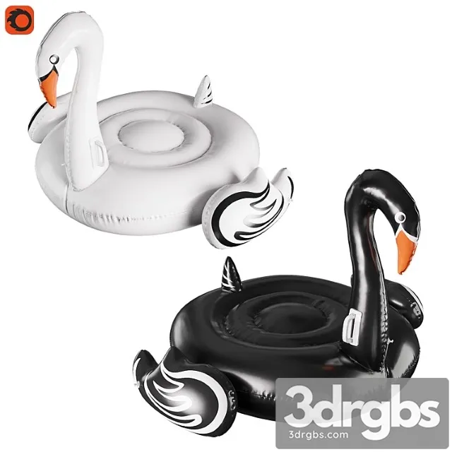 Inflatable swan circle 3dsmax Download