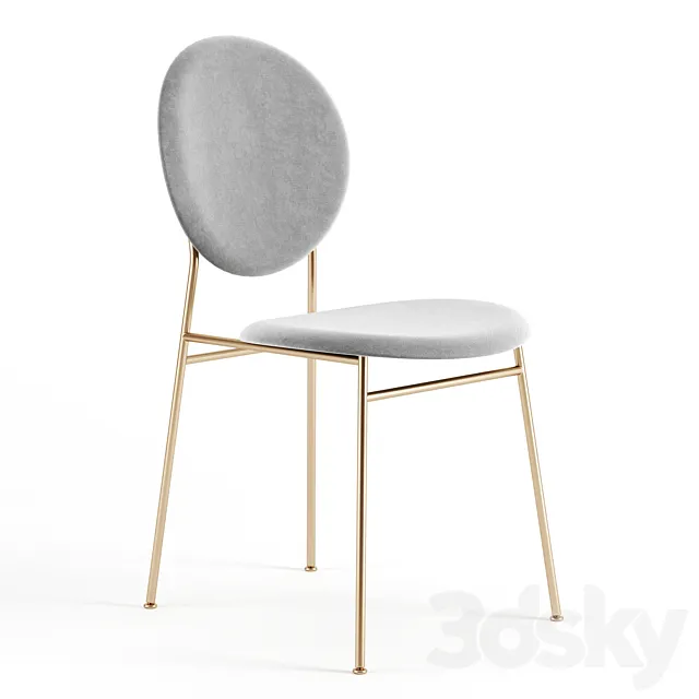 Ingrid Dining Chair by Westelm 3ds Max