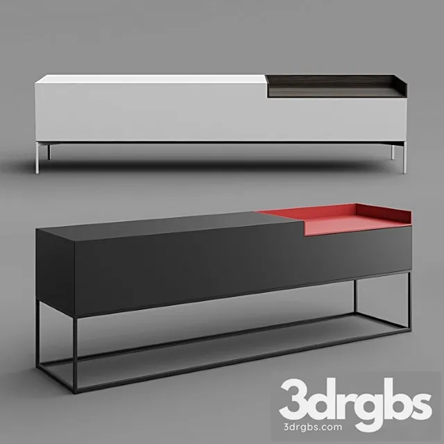 Inmotion Sideboard by MDF Italia 3dsmax Download