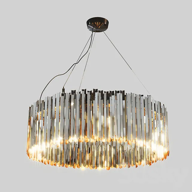 Innermost Facet Chandelier 100 (Steel) 3ds Max
