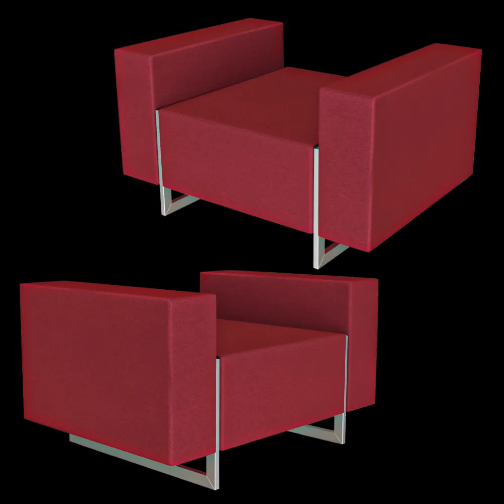 Inno – Armchair Box 1D 3ds Max