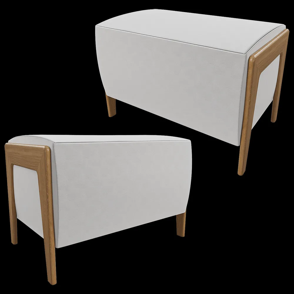 Inno – Pouf Box Wood 1WR 3ds Max