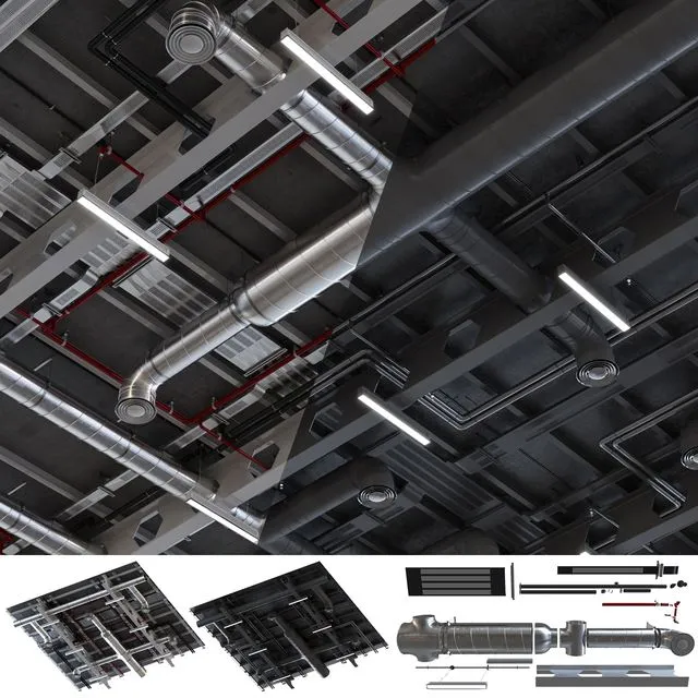 Installation Pack 3dsMax Model