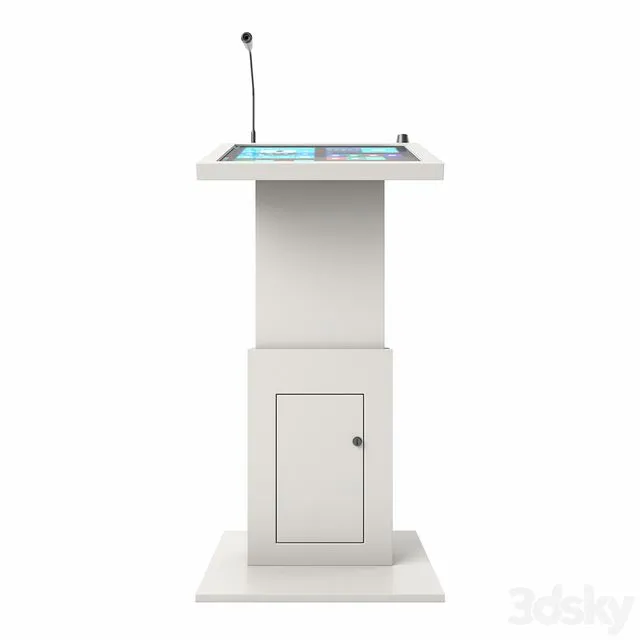 Interactive tribune HJ-27L 3dsMax Model