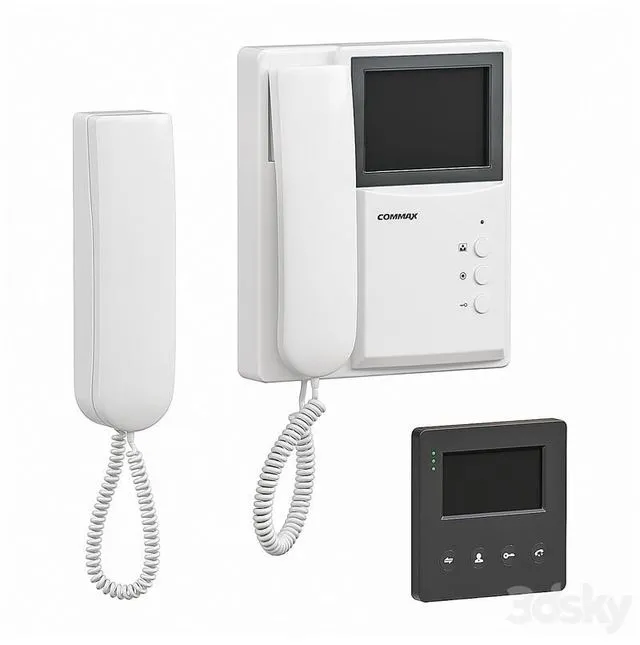 Intercoms 3dsMax Model