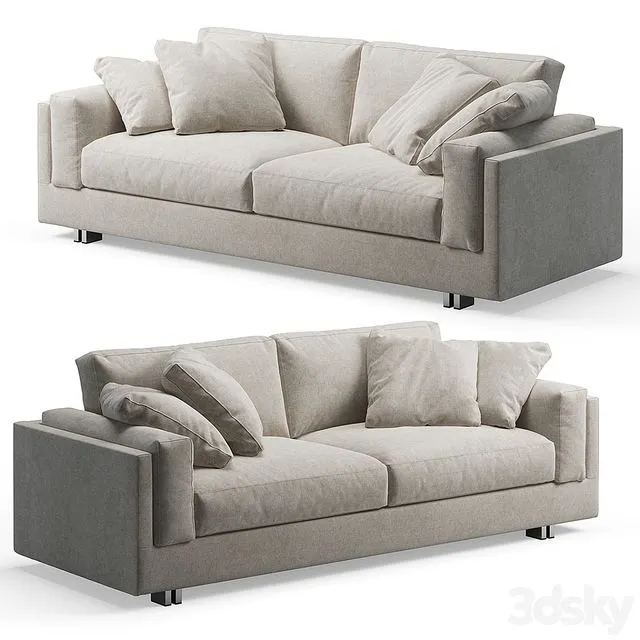 Interface Mama 2-seater Sofa 3dsMax Model