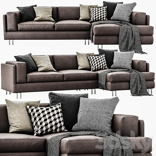 Interface Mama Chaise Lounge 3ds Max