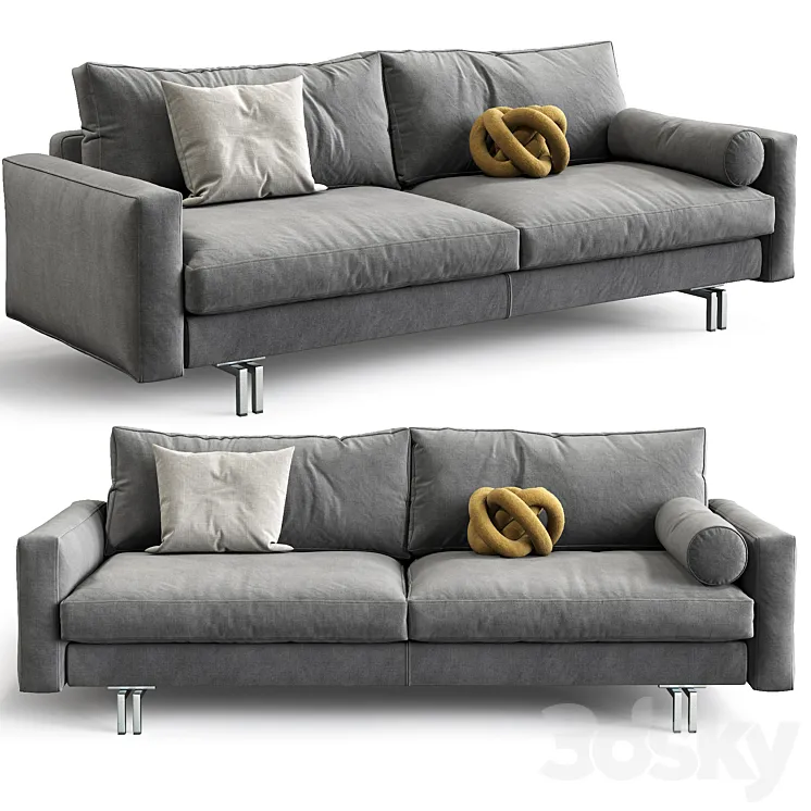 Interface Sofa Blues 3DS Max