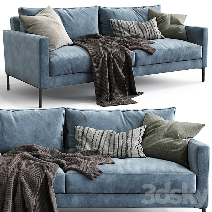 Interface Sofa LUCA 3DS Max