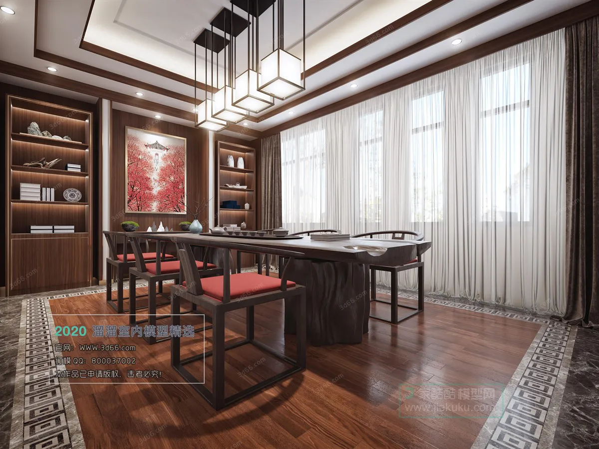 INTERIOR – 3D MODELS – CHINESE STYLE – 003
