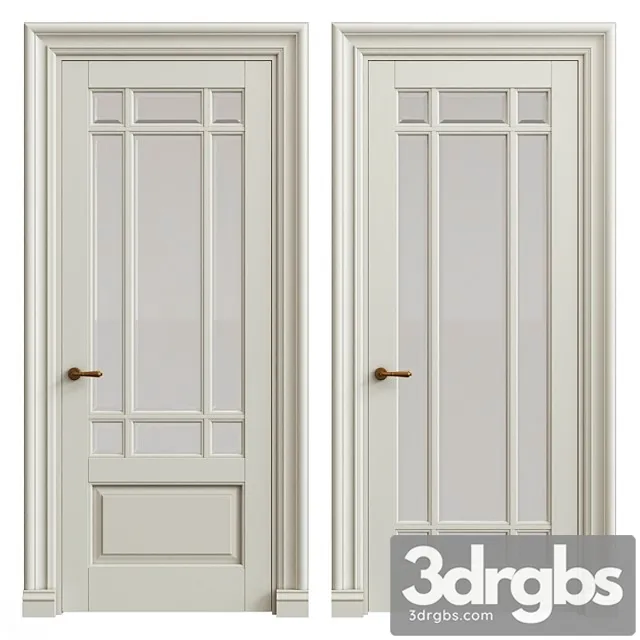 Interior classic doors 3dsmax Download