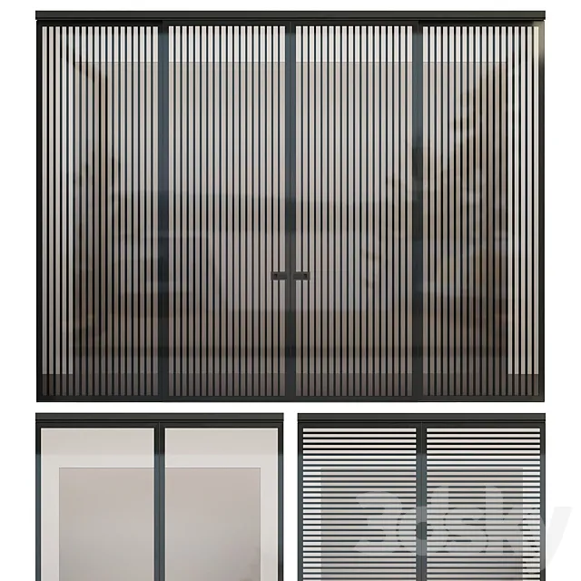 Interior door 146 – Garofoli sliding door 3ds Max