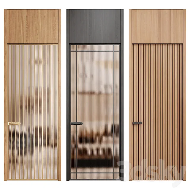 Interior door 245 3ds Max