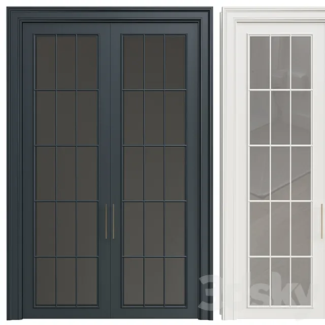 Interior Doors 208 3DS Max Model