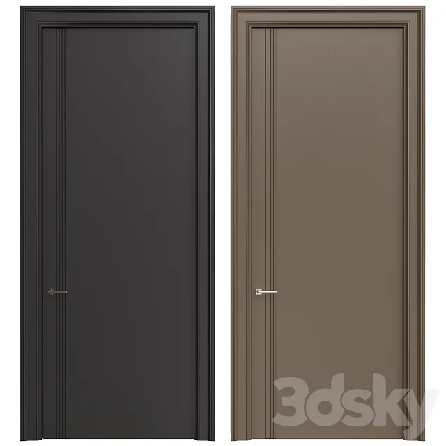 Interior Doors 227 3ds Max