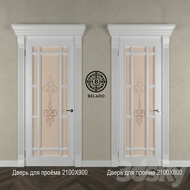 Interior doors Belado 3DS Max Model