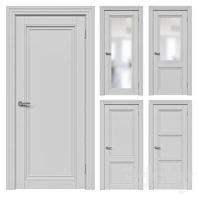 Interior doors Centro Volkhovets 3ds Max