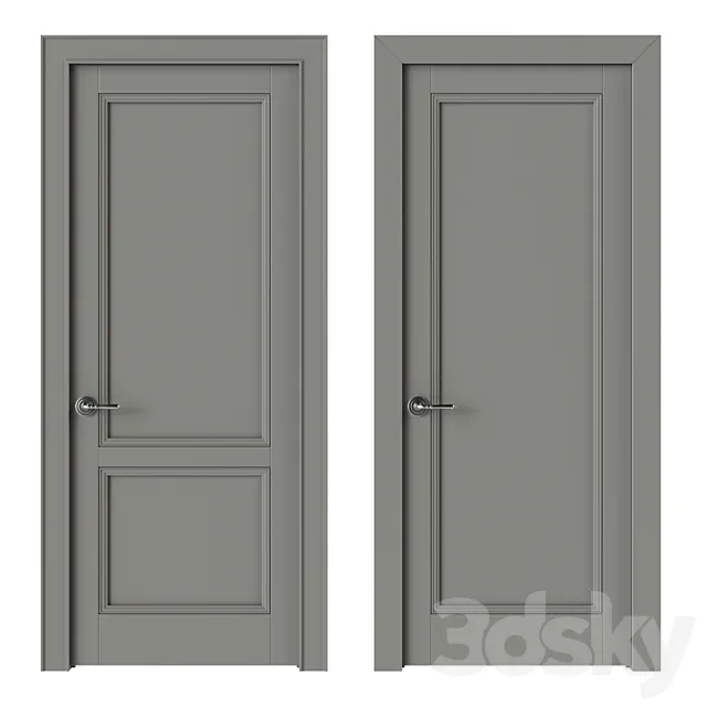 interior doors Chester factory AtlasLux 3ds Max