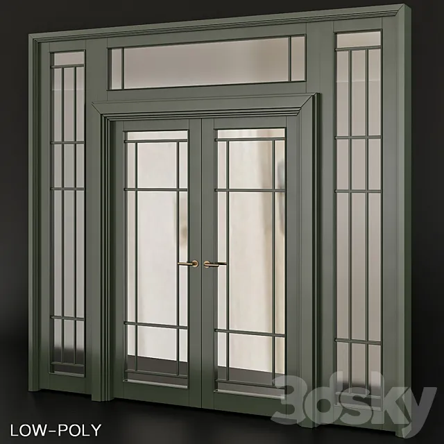 Interior Doors Premium Pro No. 10 3DS Max Model