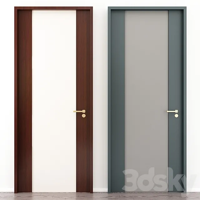 Interior Doors Premium Pro No. 106 3DS Max Model